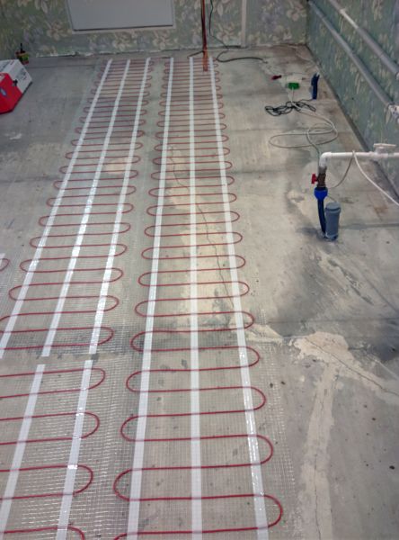 Electric Radiant Floor Heating