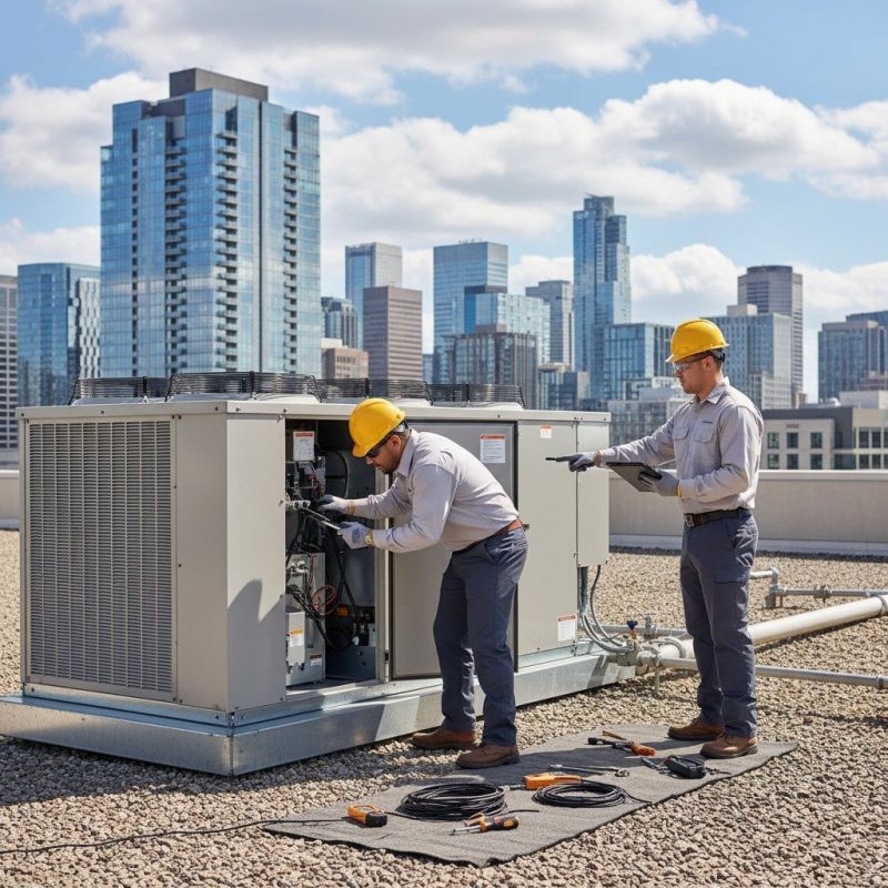 Commercial Cooling Repair detail