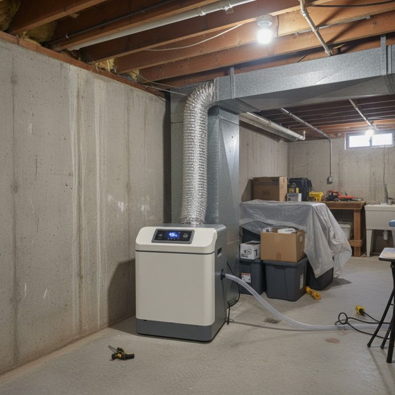 Dehumidifier Installation detail