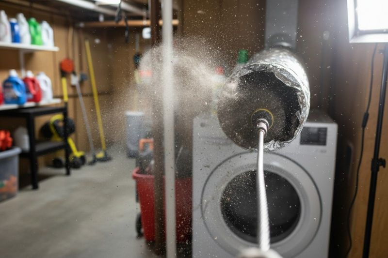 Dryer Duct Cleaning detail