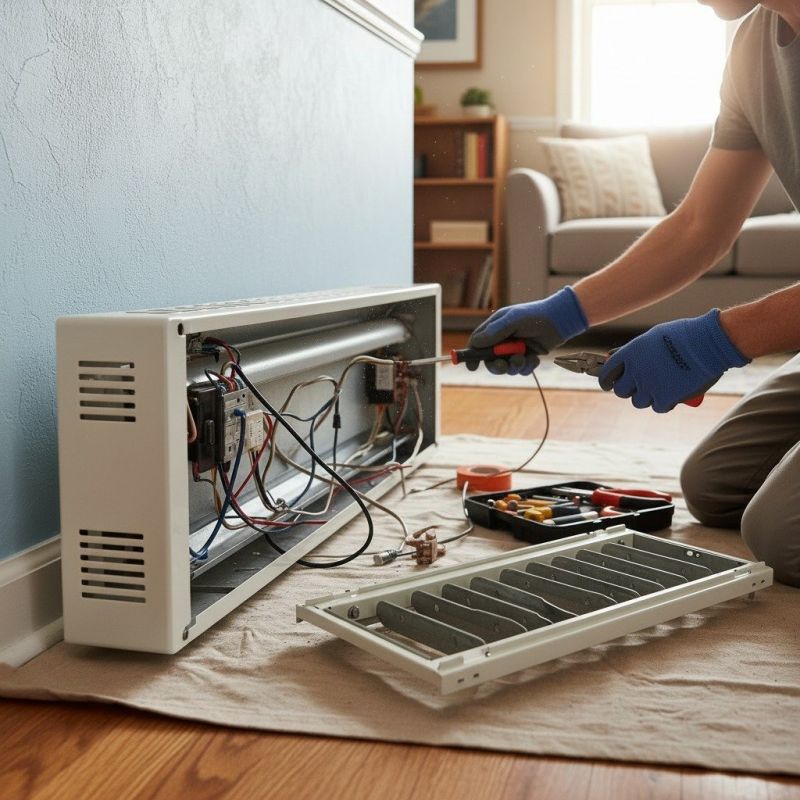 Electric Heating Repair detail