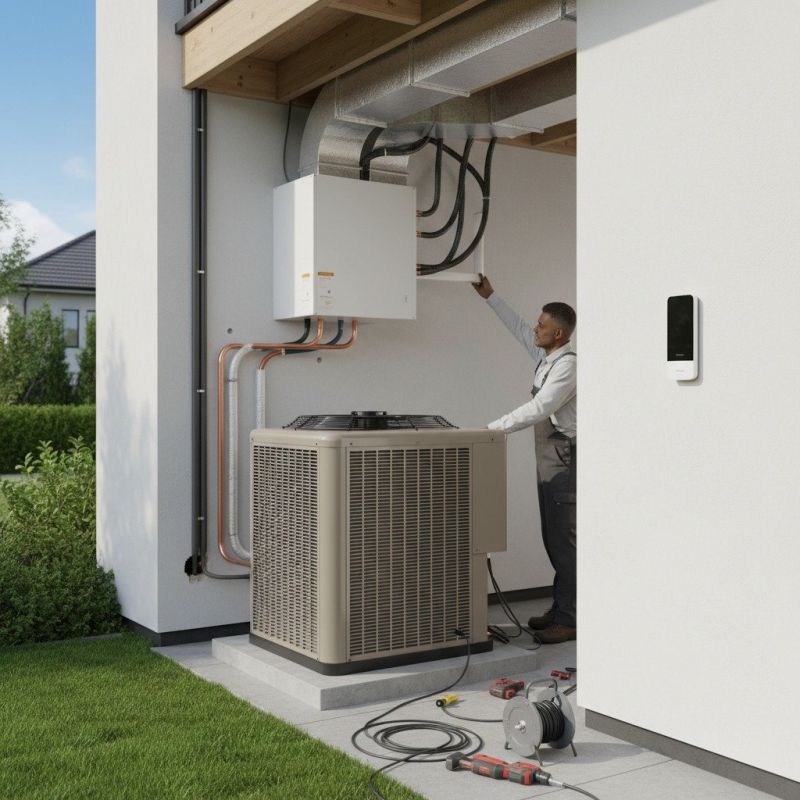 Heat Pump Replacement detail