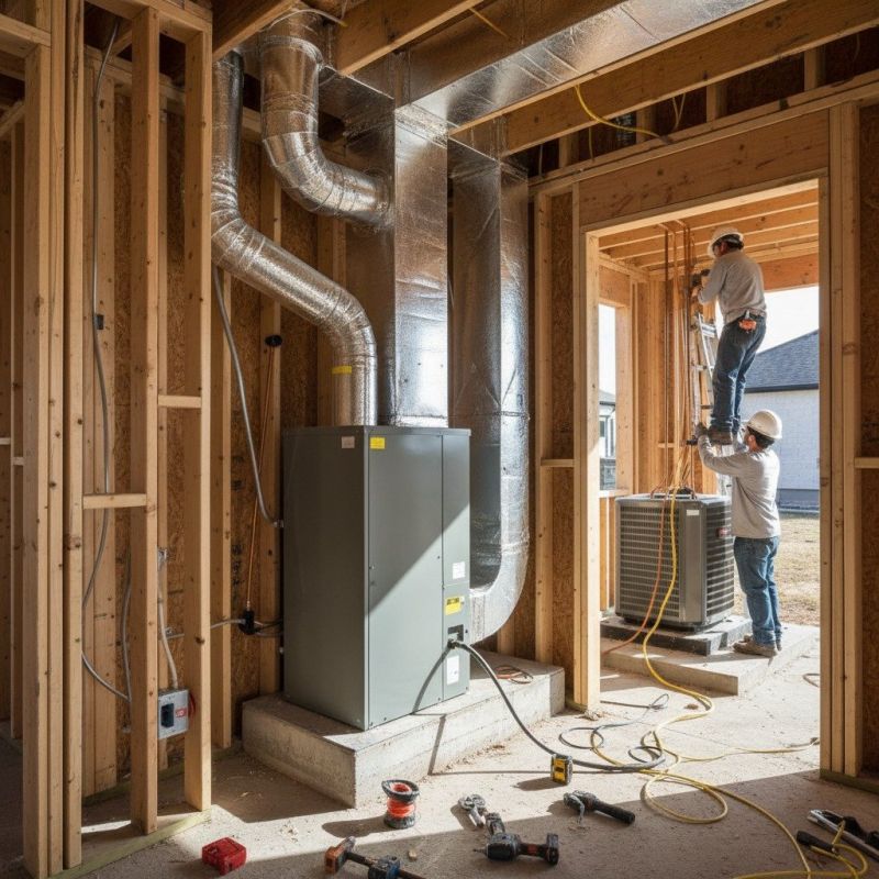 Hvac Vent Installation detail