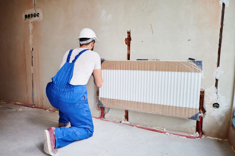 Radiator Heating Installation detail